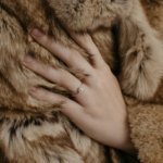 Кольцо с жемчугом и микробриллиантами