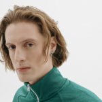 Пусеты СВОБОДА вертикальные green