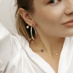 Ожерелье с 5 речными жемчужинами