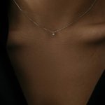 Подвеска-шарик из золота с бриллиантами