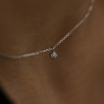 Подвеска-шарик из золота с бриллиантами