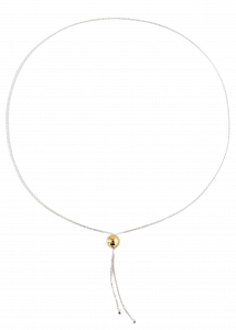 Галстук-боло золотой