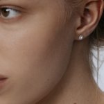 Серьги с жемчугом и микробриллиантами