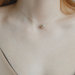 Подвеска c серебряным шариком L