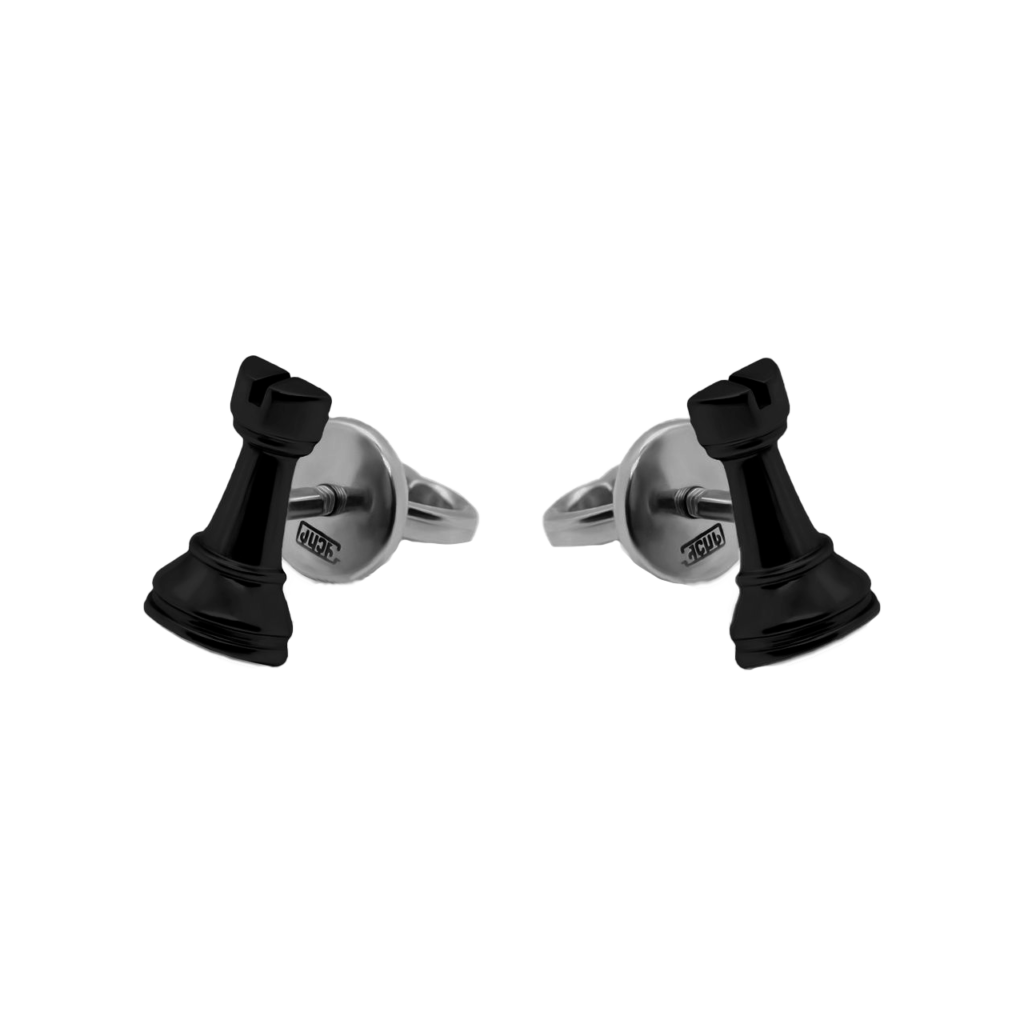 Пусеты Ладья Black