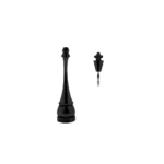 Моносерьга-джекет Король Black
