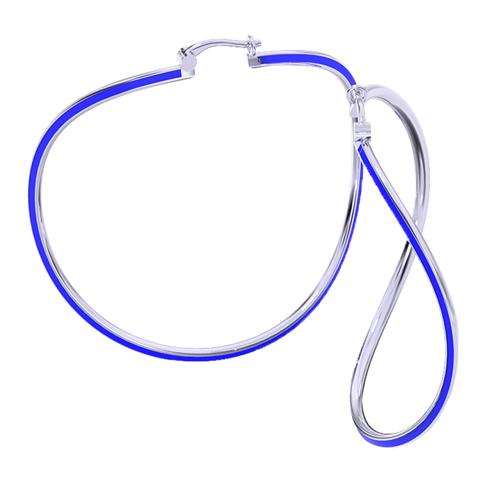 Обручи Свобода Синие