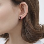 Пусеты Ладья Black