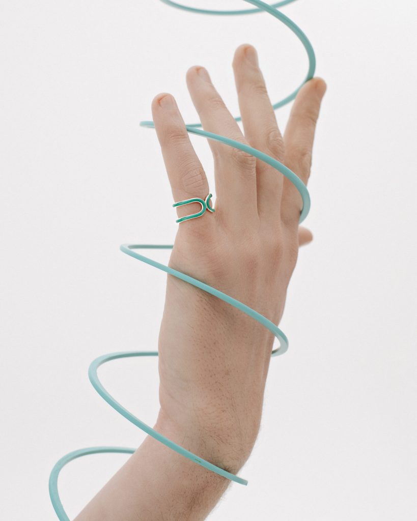 Кольцо Свобода Зеленое