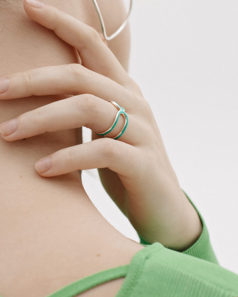 Кольцо Свобода Зеленое