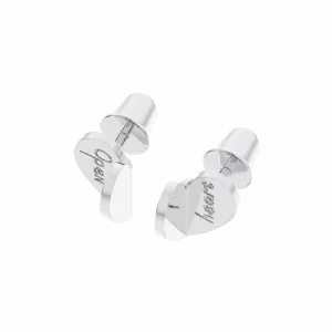 Пусеты Открытое Сердце