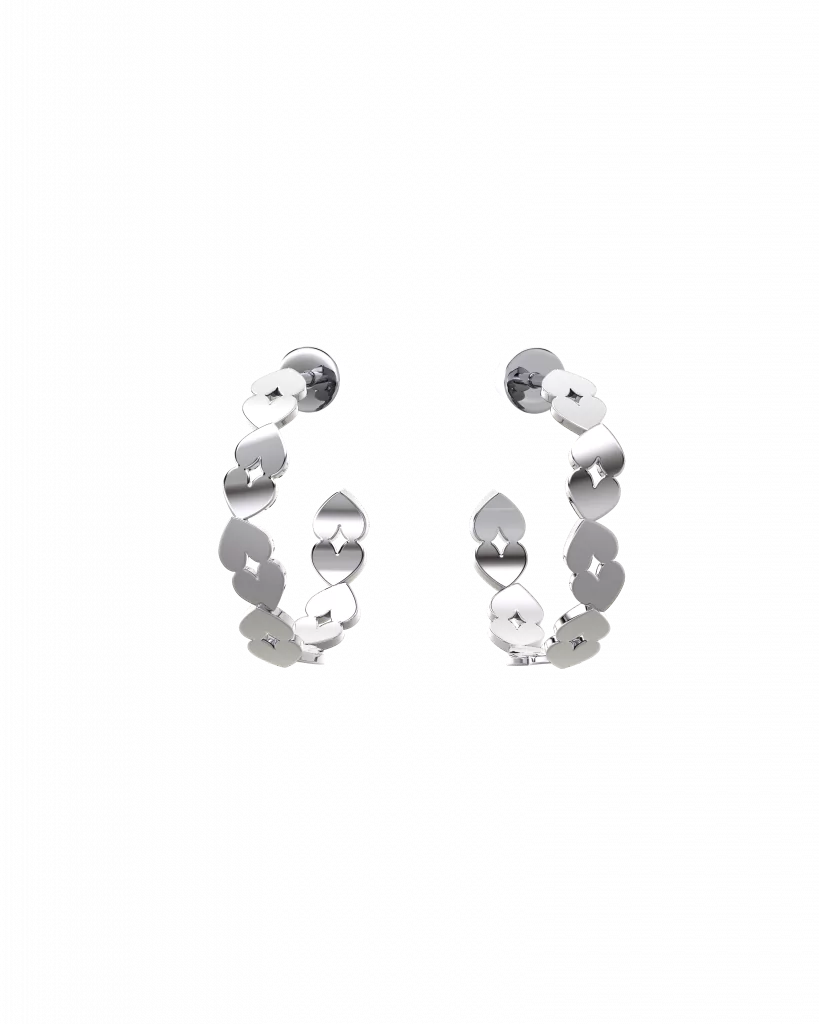 Серьги-конго Сердечный ритм